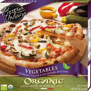 Pizzeria Italiana pizza légumes bio 400g